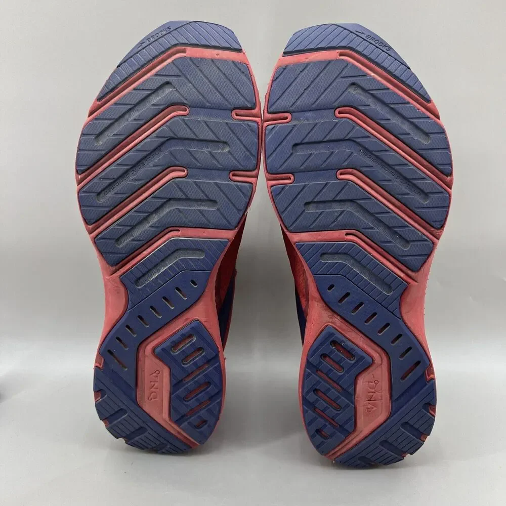 Brooks Men's Launch 8 Texas Star Sneakers Men's 13 D Red White Blue Comfort Shoe - Picture 7 of 9